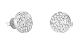Guess Trblietavé oceľové náušnice kôstky Studs Party JUBE02155JWRHT/U
