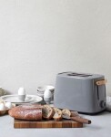 Stelton Emma Toaster sivá / Hriankovač / 870-1030 W / nerez / fuknce odmrazovanie (X-222-1)