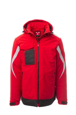 Pracovná bunda Payper WONDER PAD Farba: Červená/ Čierna, Veľkosť: 4XL (S002940489030154XL)