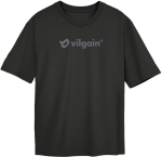 Vilgain Logo Tee – L Čierna
