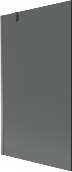 MEXEN/S - Next vaňová zástena FIX 100 x 150, grafit, grafit metal 895-100-000-00-40-95