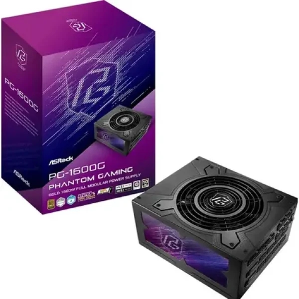 ASRock Phantom Gaming PG-1600G / ATX / 1600W / 80 PLUS Gold / 135 mm / Modulárny (90-UXP160-GFEAAB)