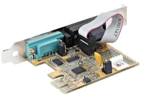 StarTech PCIe karta 2x sériový RS-232 / Radič / PCIe / 2 porty RS-232 / čipset ASIX AX99100 (21050-PC-SERIAL-CARD)