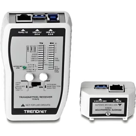 Trendnet TC-NT3 / Tester káblov / RJ-45, RJ-11, RJ-12, BNC, USB / do 300 m / s taškou (TC-NT3)