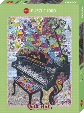 HEYE Puzzle Quilt Art: Klavír