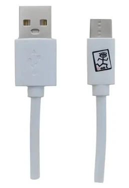2GO biela / Nabíjací a dátový kábel / Micro-USB na USB-C / 1 m / USB 3.2 Gen 1 (795925)