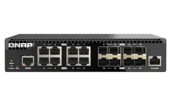 QNAP QSW-M3216R-8S8T SFP+ QSW-M3216R-8S8T