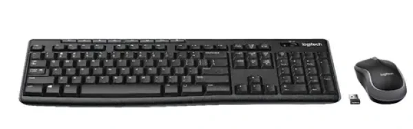 Logitech Wireless Desktop MK270 - US / bezdrôtová sada klávesnice a myši / US verzia (920-004509)