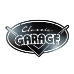 Veselá Stena Drevená nástenná dekorácia Classic garage čierne