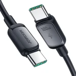 Joyroom S-CC100A14 Nabíjací kábel USB-C(M) - USB-C(M) 100W 1.2m čierna (S-CC100A14 1.2m-Blac)