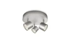 Philips Star 3x45W hliník / bodové svietidlo / 2700K / 1500lm / IP20 (915004146401)