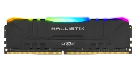CRUCIAL Ballistix RGB 32GB (2x16GB) / DDR4 / 3600 MHz / PC4-28800 / CL16-18-18-38 / 1.35V / XMP 2.0 / s chladičom (BL32G36C16U4BL)