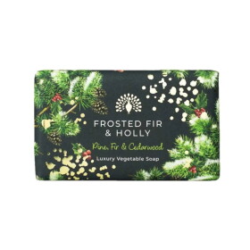 The English Soap Company Tuhé mydlo Frosted Fir and Holly 190 g