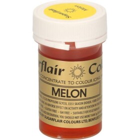 Gélová farba melón 25 g - Sugarflair - Sugarflair