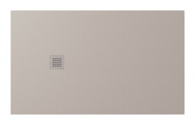 POLYSAN - TRENECA sprchová vanička z liateho mramoru s možnosťou úpravy rozmeru 150x90cm, béžová matná 84310.81