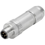 Weidmüller SAISP-M-5B-4/8-M12 neupravený zástrčkový konektor pre senzory - aktory, 2681640000, piny: 5, 1 ks; 2681640000