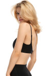 Fitness podprsenka Infinity soft black - JULIMEX černá M