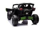 Mamido Elektrické autíčko Buggy Maverick Can-Am 4x200W 24V LCD MP4 zelené lakované