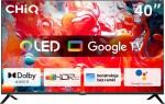 CHiQ CHiQ L40QH7G TV 40", QLED, Full HD, Google TV, Frameless, Dolby Audio, dbx-tv, HDR 10