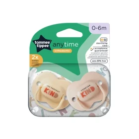 Tommee Tippee Cumlík C2N silikón Any Time 2ks | 0 - 6 mesiacov (433354TT)