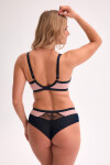 BRAZÍLSKE NOHAVIČKY FRIDA ARTIKL 1274 NAVY BLUE NAVY BLUE;PINK M