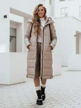 Dámska prechodná bunda ORVITA TY5026 béžová - FashionStreet M
