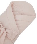 EKO Zavinovačka mušelínová bez vystuženia Powder pink 75x75 cm