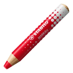STABILO® MARKdry - 4 ks sada s strúhadlom a handričkou - 4 rôzne farby (648/4-5)