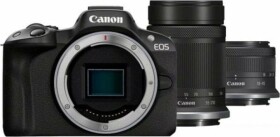 Canon EOS R50 + RF-S 18-45mm IS STM + RF-S 55-210mm IS STM Čierny