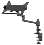 Neomounts DS20-425BL1 čierna / Držiak notebooku na stôl / 11.6-17.3" / svorka + priechodka / nosn.5kg (Neomounts DS20-425BL1)