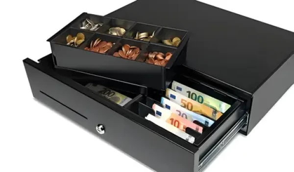 Safescan HD-5030 čierna / Pokladničná zásuvka / Kovová konštrukcia / 12V / So zámkom (121-0565)