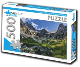 TOURIST EDITION Puzzle Vysoké Tatry, Dolina Zeleného plesa (č.47)