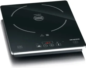 Severin KP 1071 čierna / Varič / 1 platňa (KP1071)