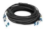Digitus DK-2A338U100BK-BBB čierna / Optický kábel / LC/UPC duplex / Singlemode OS2 / 8x LC / 100 m (DK-2A338U100BK-BBB)