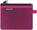 Leitz Wow ružová / Dvojité textilné vrecko / veľkosť S / 140×105 mm (40110023)