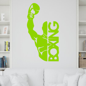 Veselá Stena Samolepka Box Farba: zelená, Veľkosť: 80 x 44 cm