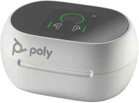 Poly Poly Voyager Free 60+ UC White Touchscreen Charge Case for BT700 USB-C Adapter