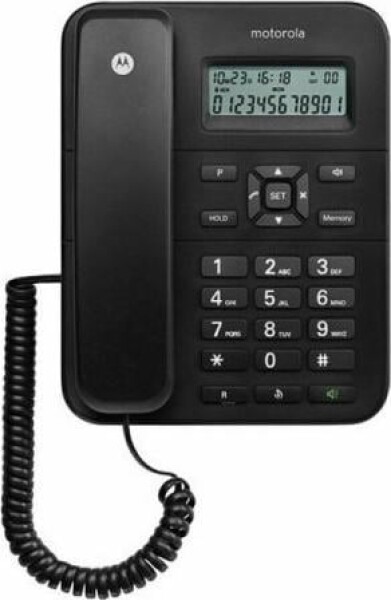 Motorola MOTOROLA DIGITAL TELEPHONE WITH CABLE CT202 BLACK