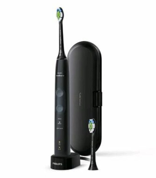 Philips HX6850/47 čierna / Sonická zubná kefka / 62.000 kmitov / 2 režimy / časovač / 1 hlavica (HX6850/47)