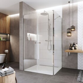 Mereo Sprchový kút, Novea, obdĺžnik, 110x120x200 cm, chróm ALU, sklo Číre CK88543Z