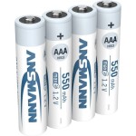 Ansmann maxE HR03 mikrotužkový akumulátor typu AAA Ni-MH 550 mAh 1.2 V 4 ks; 5030772