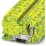 Spring cage ground terminal block ST 35-PE 3036194 Phoenix Contact; 3036194