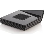 Dekoračná podložka štvorcová čierna 8,3 cm 100 ks - Silikomart - Silikomart