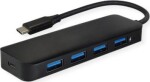 TRITON VALUE Hub USB 3.2 Gen 1, 4-portowy, kabel połączeniowy typu C