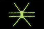 BREFFO Spiderpodium držiak až na 10" mobilné zariadenie zelená (BREFFO SpiderpodiumTab GLOW IN)