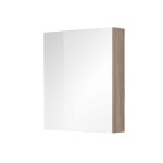 Mereo Kúpeľňová galerka 60 cm, zrkadlová skrinka, dub Kronberg CN715GDN