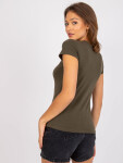 Tričko RV TS 4623.99 tmavá khaki