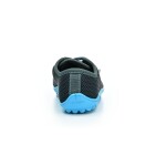 Leguano Leguanito Aktiv Antracitové s tyrkysovou podrážkou barefoot topánky 22 EUR