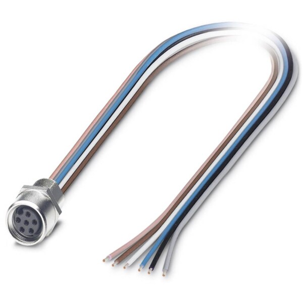 Flush-type connector SACC-E-M 8FS-6CON-M 8/0,5 1542677 Phoenix Contact; 1542677