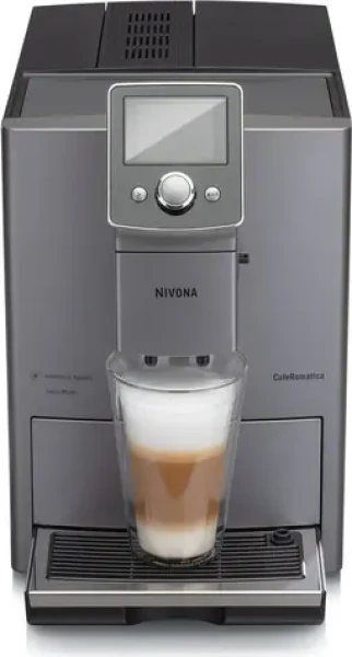 Nivona CafeRomatica 821 sivá / Automatický kávovar / 1455 W / 15 bar / 1.8 l / zásobník 250 g (4260083468210)